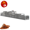 Automatic Industrial tunnel flavors sauce microwave pepper drying sterilization machine